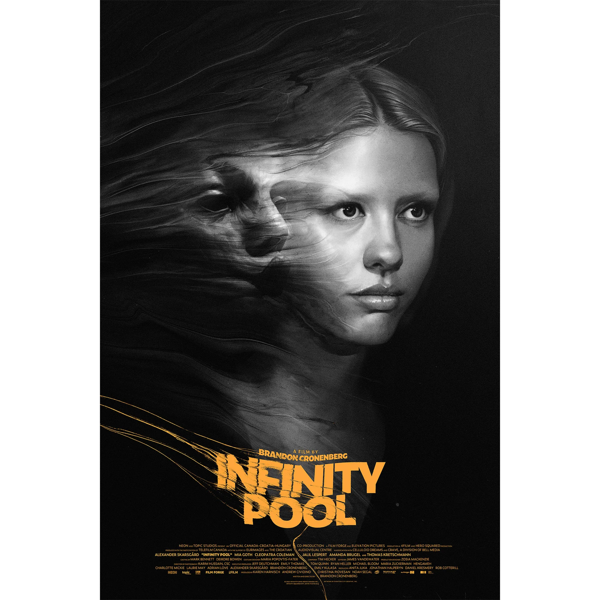Infinite Pool Characters Infinity Pool Variant Poster - Mutant